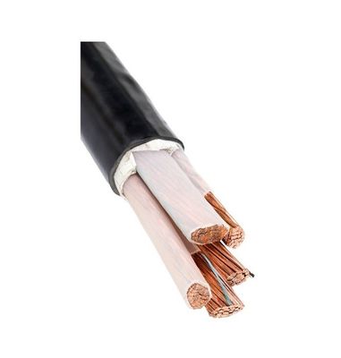 5 el PVC del aislamiento de la base XLPE forró el cable eléctrico de la baja tensión de CU/XLPE/PVC