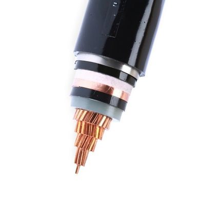 Cables medios acorazados del voltaje YJV22 de la cinta de acero de la base del cobre 1