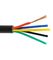 Cable de alambre de cobre ignífugo del cable de transmisión de la lechigada de puercos H05VV-F RVV