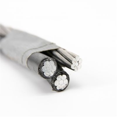 ABC 2+1 concéntricos subterráneos triples de aluminio del cable de la base trenzados